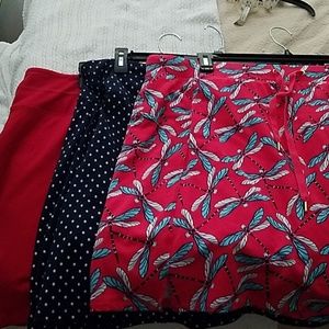 Lot of 3 skorts
